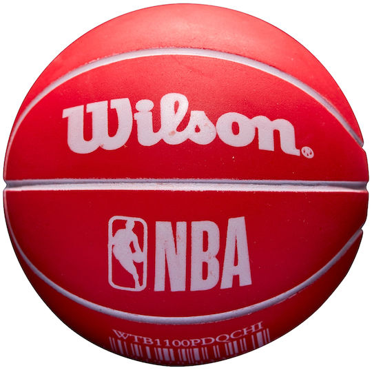 Wilson NBA Dribbler Chicago Bulls Топка Червен