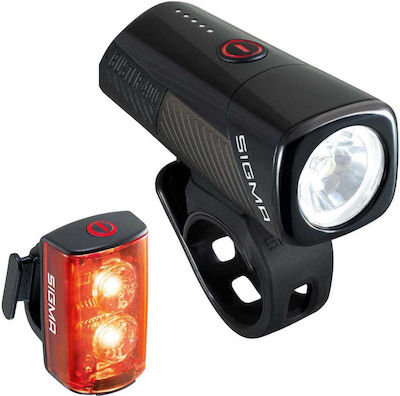 Sigma Sport Buster FL 400 / Buster RL 80 Set with Bicycle Light