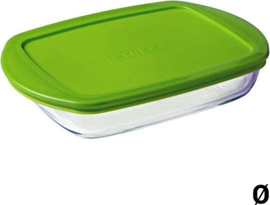 Pyrex Cutie De Prânz Verde 1.5lt Pyrex Cutie De Prânz Verde 1.5lt