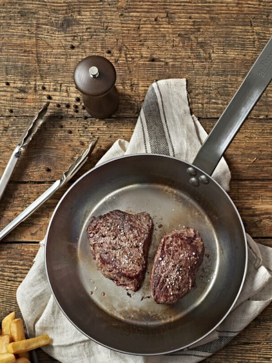 De Buyer Steak Lover Pan made of Carbon Steel 26cm
