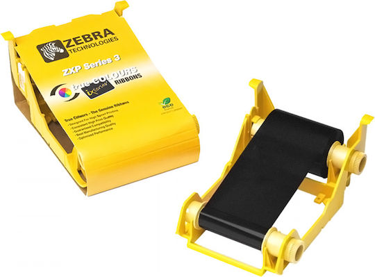 Zebra ZXP3 Compatible Ribbon Ink Cartridge for Zebra Schwarz 1Stück (800033-301)