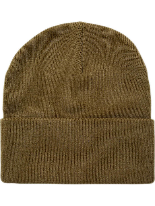 Beanie Ανδρικός Σκούφος σε Χακί χρώμα