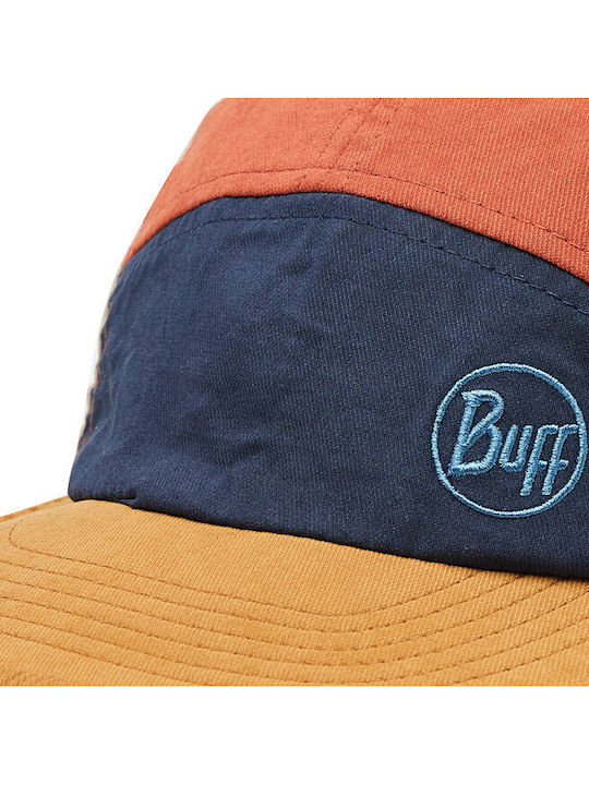 Buff Kids' Hat Jockey Fabric Sunscreen Multicolour