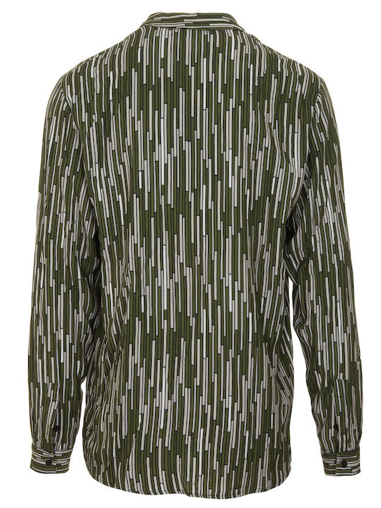 Nineteen Apparel Club Men's Shirt Long Sleeve Green