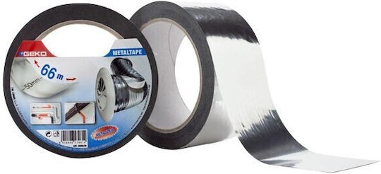 Geko Geko Fabric Adhesive Tape Silver 25m x 50mm