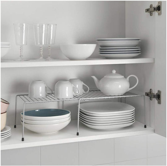 Metaltex Επιτραπέζια Βάση Adapto Inox 57x24x15εκ. Ασημί