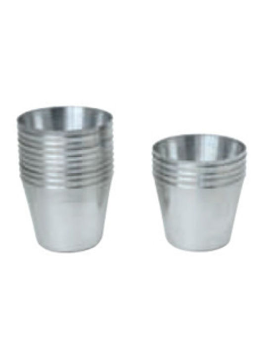 Homestyle Aluminum Creme Caramel Baking Pan 7x7x5.8cm
