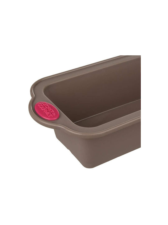 Secret de Gourmet Φόρμα Ζαχαροπλαστικής για Κέικ Ορθογώνια από Σιλικόνη 30.5x13x7εκ. Γκρί