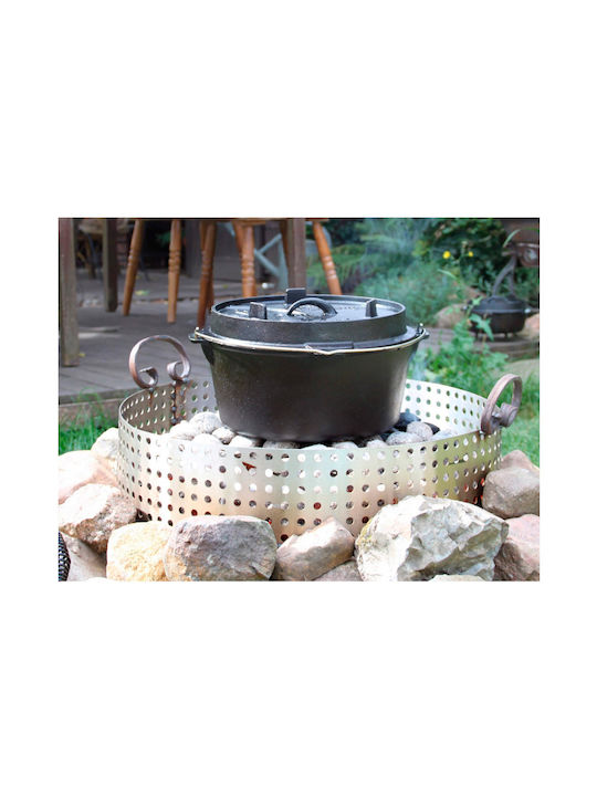 Petromax Dutch Oven Round Cast Iron 31.1x31.1cm 1pcs