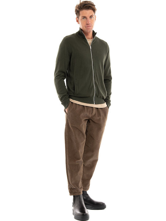 Men's Knitted Cardigan Rosin