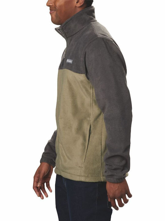 Steens Mountain Men's Fleece Cardigan Green