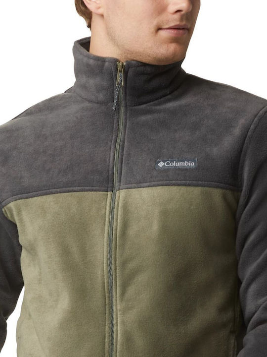 Steens Mountain Men's Fleece Cardigan Green