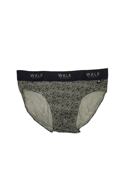 Men's Slip Black with Patterns