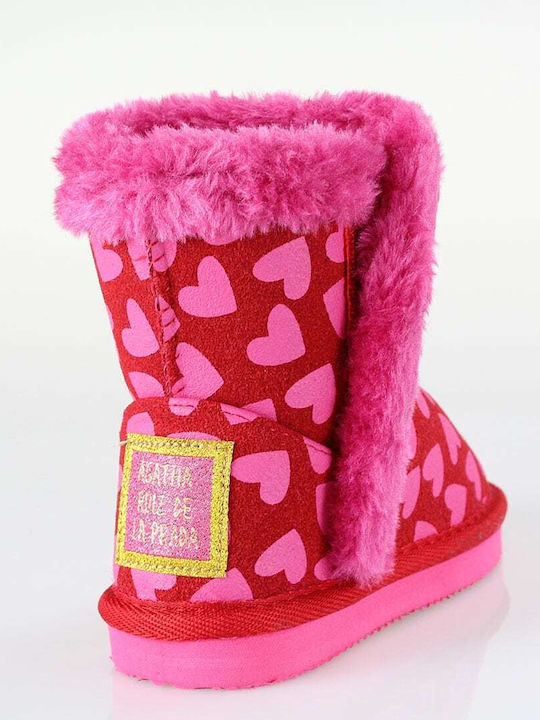 Kids Boots Fuchsia