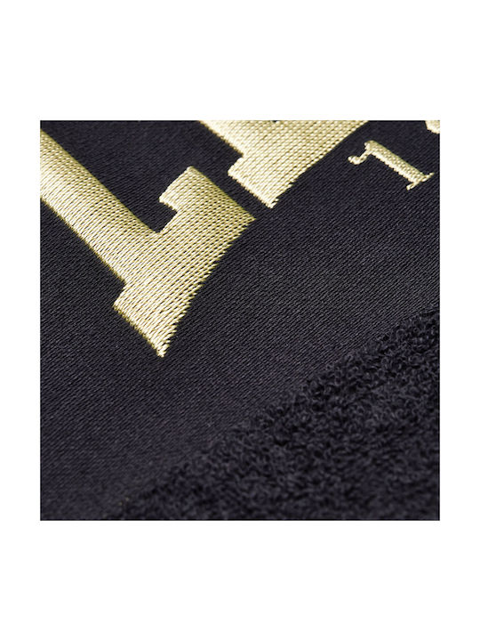 Leone DNA Black Gym Towel 88x52cm