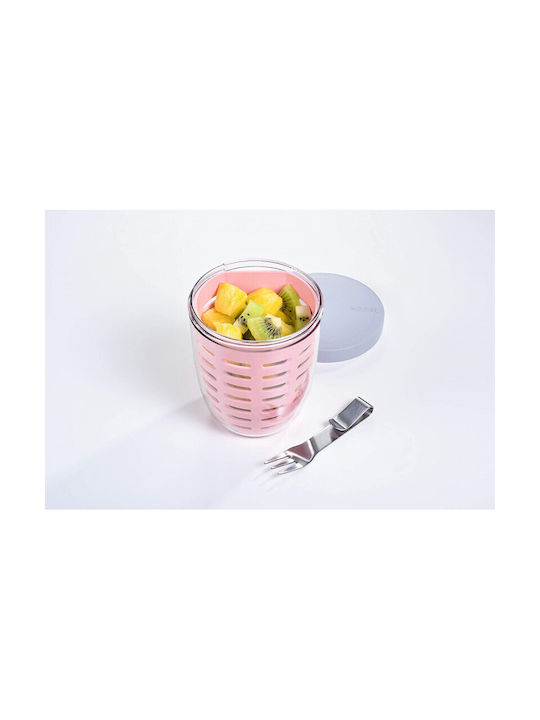 Mepal Ellipse Lunch Box Plastic Nordic Pink 600ml 1pcs