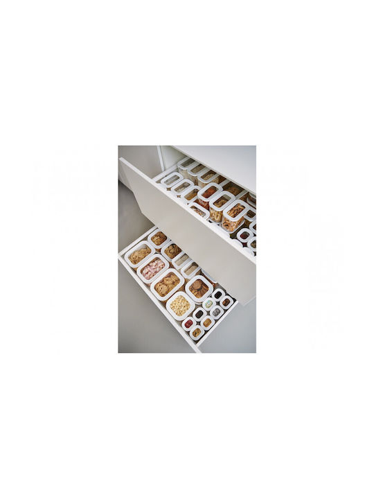 Mepal Plastic Lunch Box Modula Transparent 9pcs