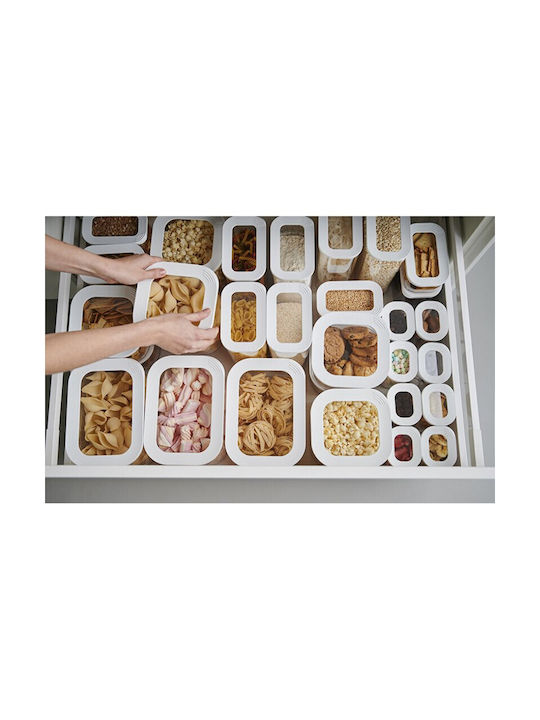 Mepal Plastic Lunch Box Modula Transparent 9pcs