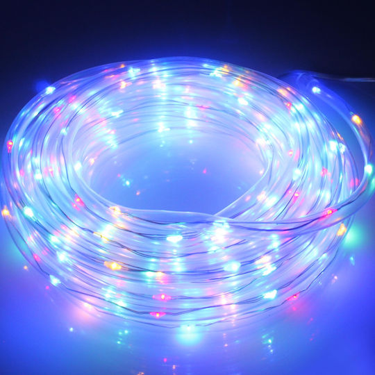 Φωτοσωλήναс 100 Лампи 220V RGB с Програми 10м IP44