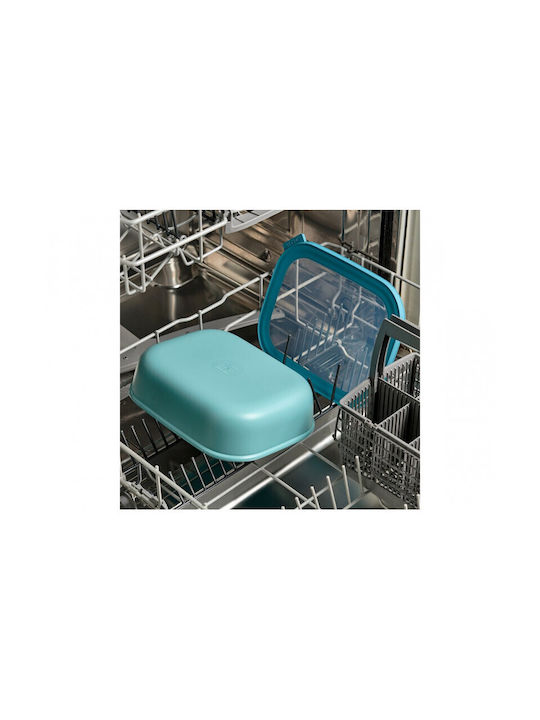 Mepal Plastic Lunch Box Cirqula Rectangular Nordic Blue 3pcs