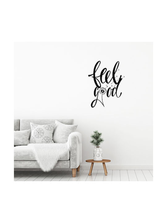 Fidelio Metallic Wall Ornament Feel Good 47x3x60cm