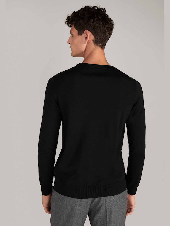 Joop! Herren Langarm-Pullover Schwarz