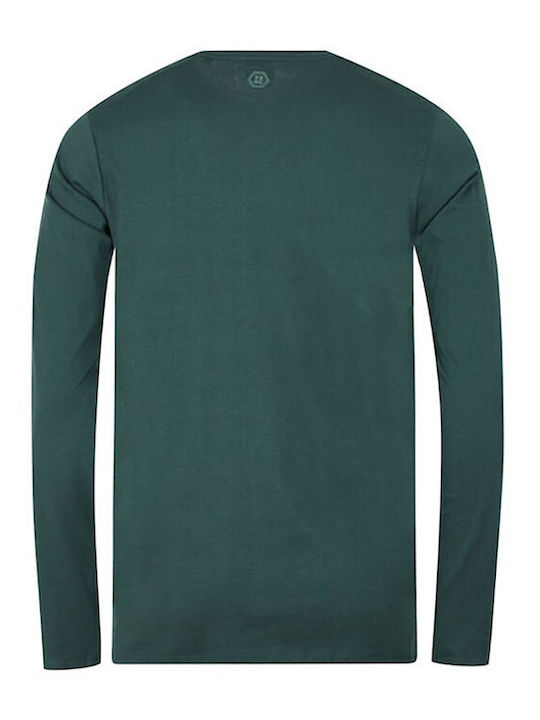 Rebase Herren Langarmshirt Forest Green