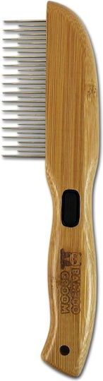 Bamboo Groom Comb for Misc Hair Lengths for Hair Removal with 31 Pins