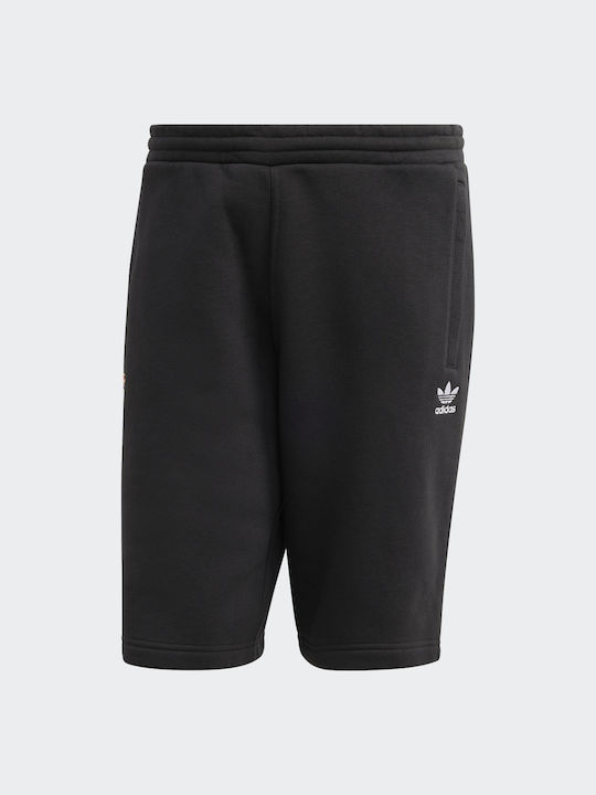 Real Pantaloni scurți sport bărbați Negru
