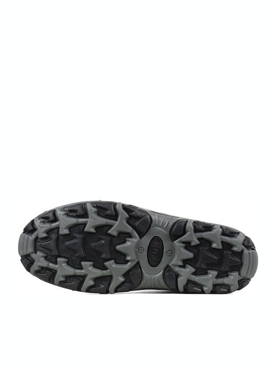 BMX Kids Snow Boots with Zipper Black