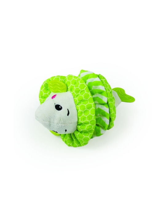 All For Paws Little Buddy Crinkly Dodosea Dog Toy Cuddly Small with Sound Green 18cm