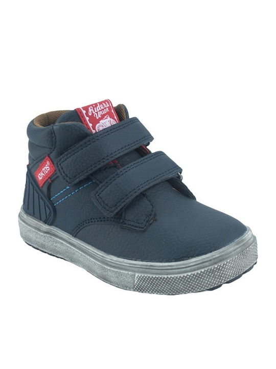 Orion Kids Boots with Velcro Blue