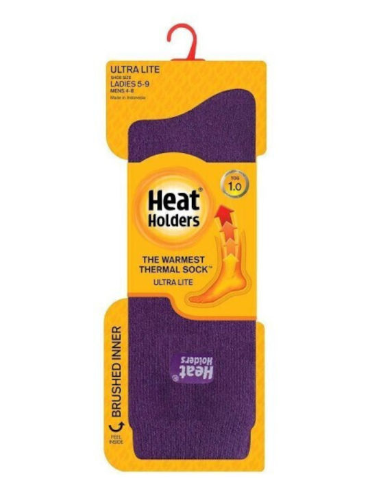 Heat Holders Γυναικείες Ισοθερμικές Κάλτσες Μωβ