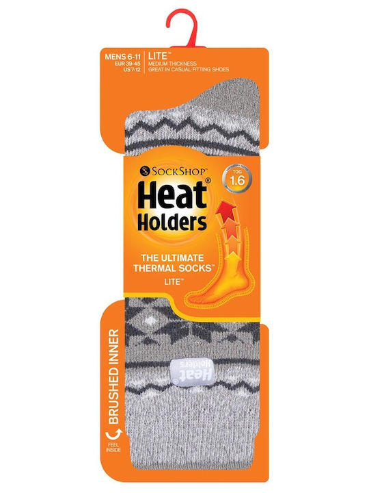 Heat Holders Jacquard Lite Gray