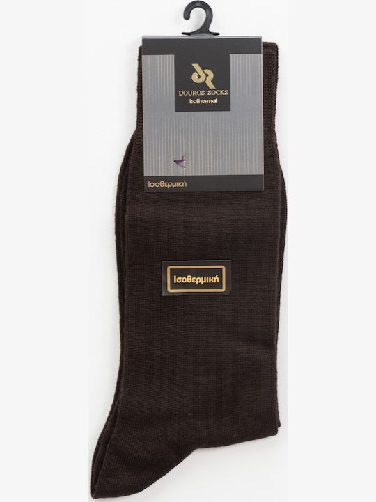 Douros Socks Douros Casual Ισοθερμικές Κάλτσες Καφέ