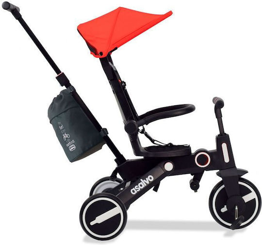 Asalvo Discovery Foldable and Convertible for 10 Months Black