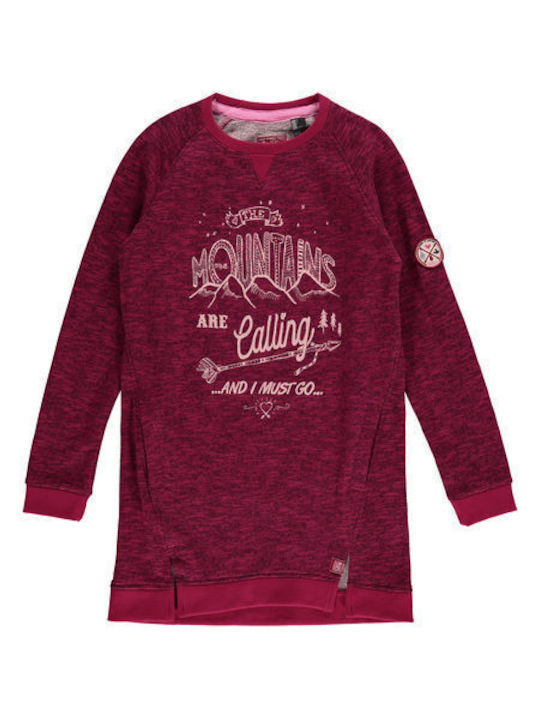 O'neill Kids Dress Long Sleeve Red