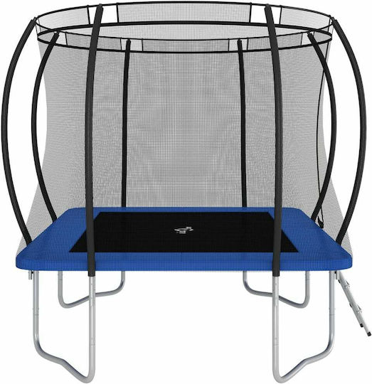 vidaXL Outdoor Trampoline 335x244cm with Net & Ladder