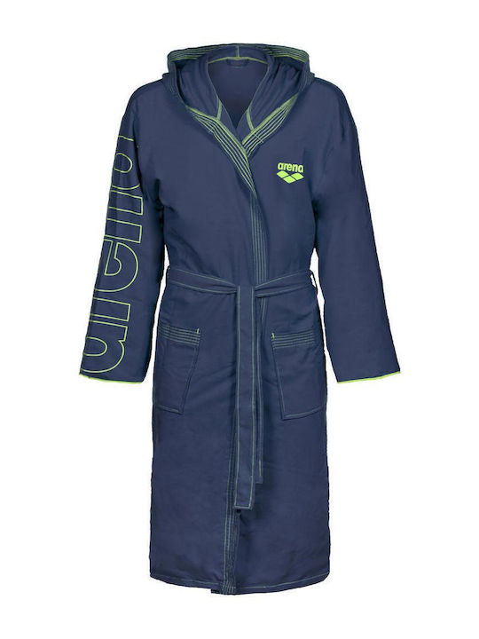 Arena Zeal Plus Jr 005309-200 Kids Swimming Bathrobe Blue