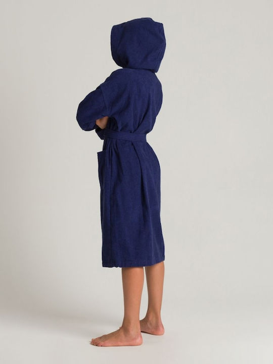 Arena Zeppelin Light Junior 003211-700 Kids Swimming Bathrobe Blue