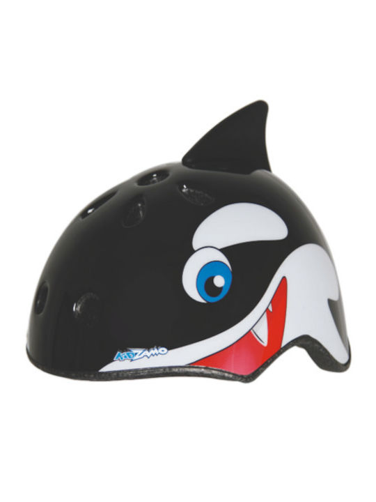 Kidzamo Orca Детска Каска За Градски Велосипед Черна