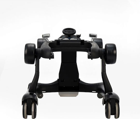 Asalvo F1 Baby Walker with Music for 6+ Months Black