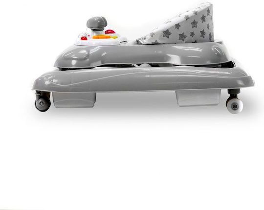 Asalvo Stars Baby Walker with Music Gray