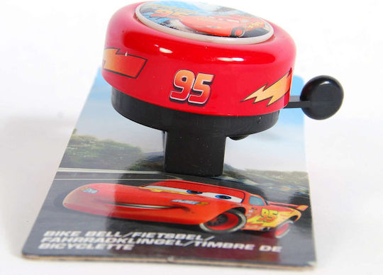 Volare Disney Cars Kinderfahrradklingel Rot