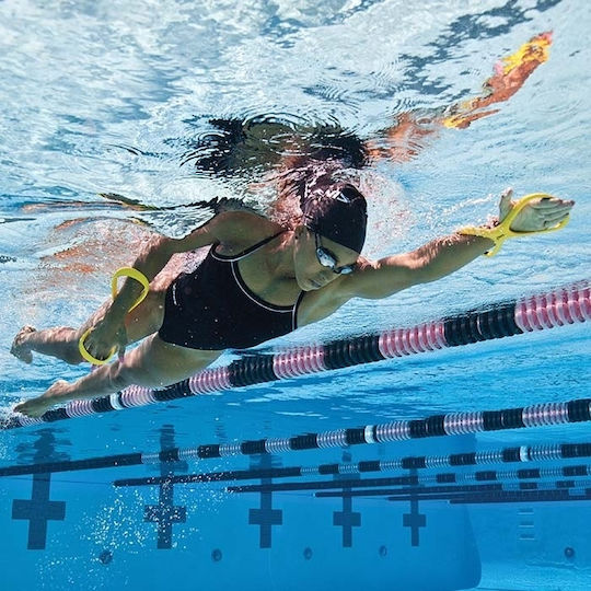 Finis Forearm Fulcrum Palme de înot Galbene