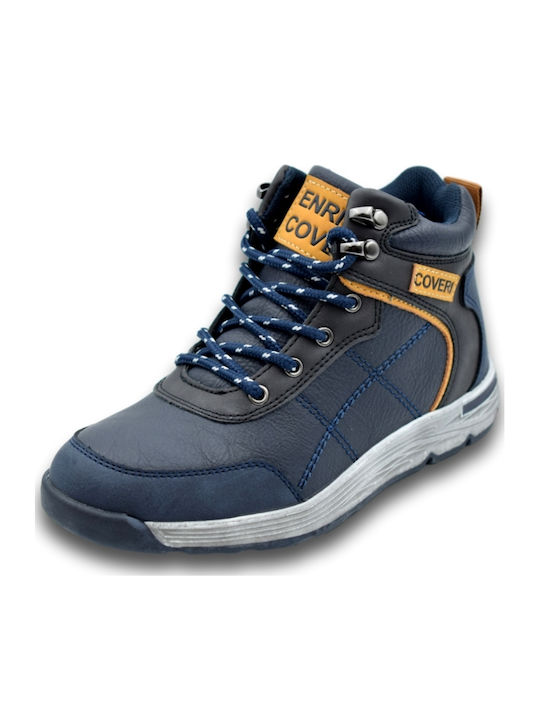 /PD Kids Boots with Zipper Navy Blue