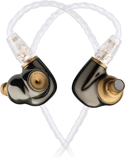 Meze Audio Ακουστικά Ψείρες In Ear Advar Μαύρα