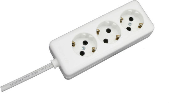 CHaralampidis T-Shaped Wall Plug 3 Positions with Cable 3m