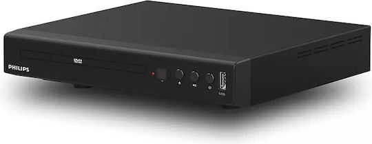 Philips DVD Player TAEP200 TAEP200/16 with USB Media Player Capability Black