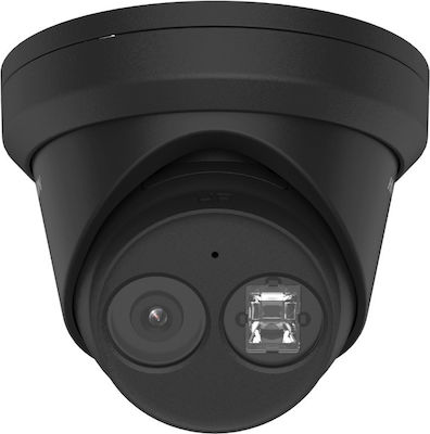 Hikvision DS-2CD2343G2-IU IP Überwachungskamera 4MP Full HD+ Wasserdicht mit Mikrofon und Objektiv 2.8mm in Schwarzer Farbe